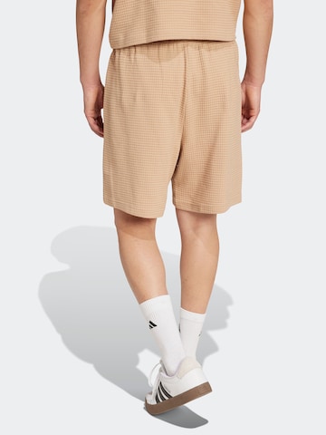 ADIDAS SPORTSWEAR Loose fit Sports trousers 'A SZN' in Beige
