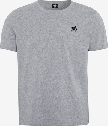 Polo Sylt Shirt in Grey: front