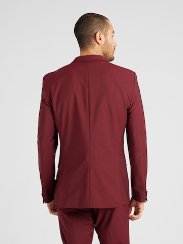 HUGO Slimfit Anzug 'Arti Hesten 232X' in Rot