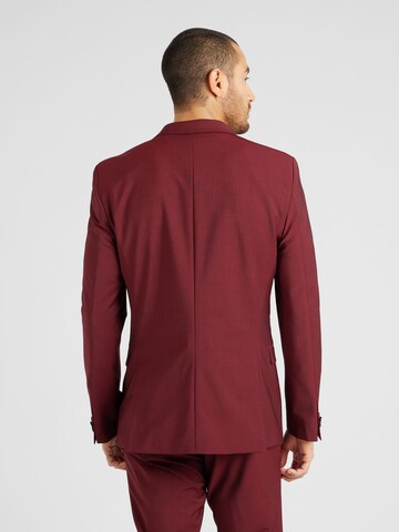 HUGO Red Slimfit Anzug 'Arti Hesten 232X' in Rot