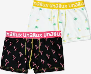 UNABUX Boxer shorts in Black: front
