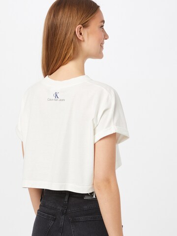 balts Calvin Klein Jeans T-Krekls