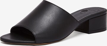 NINE TO FIVE Mules 'Maia' in Black: front