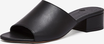 NINE TO FIVE Mules 'Maia' in Black: front