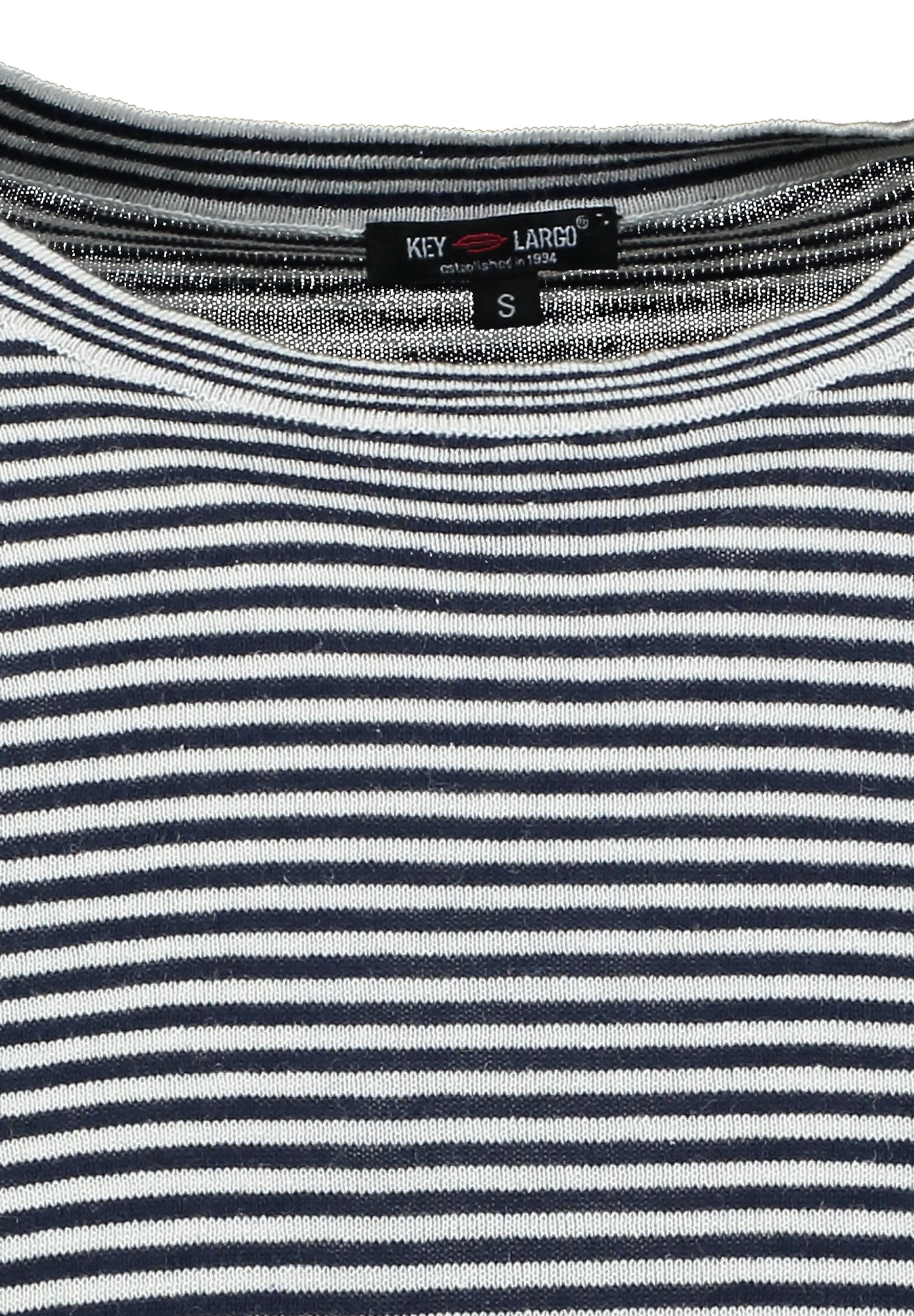 Maglietta 'FREQUENCY' di Key Largo in blu