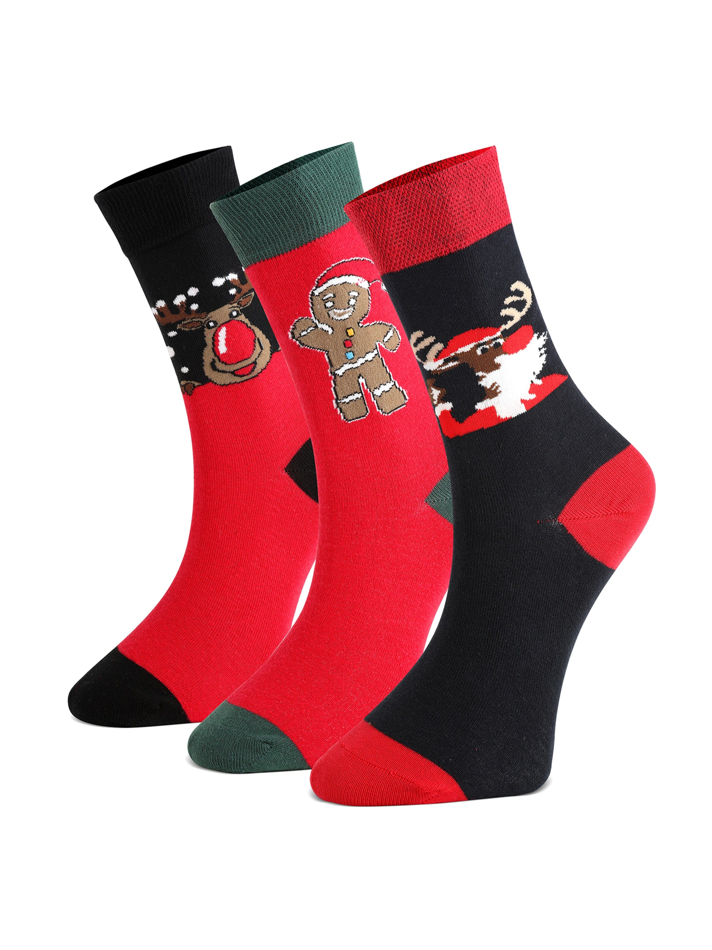 Crea Socks Socks 'Weihnachten Kekse' in Mixed colors