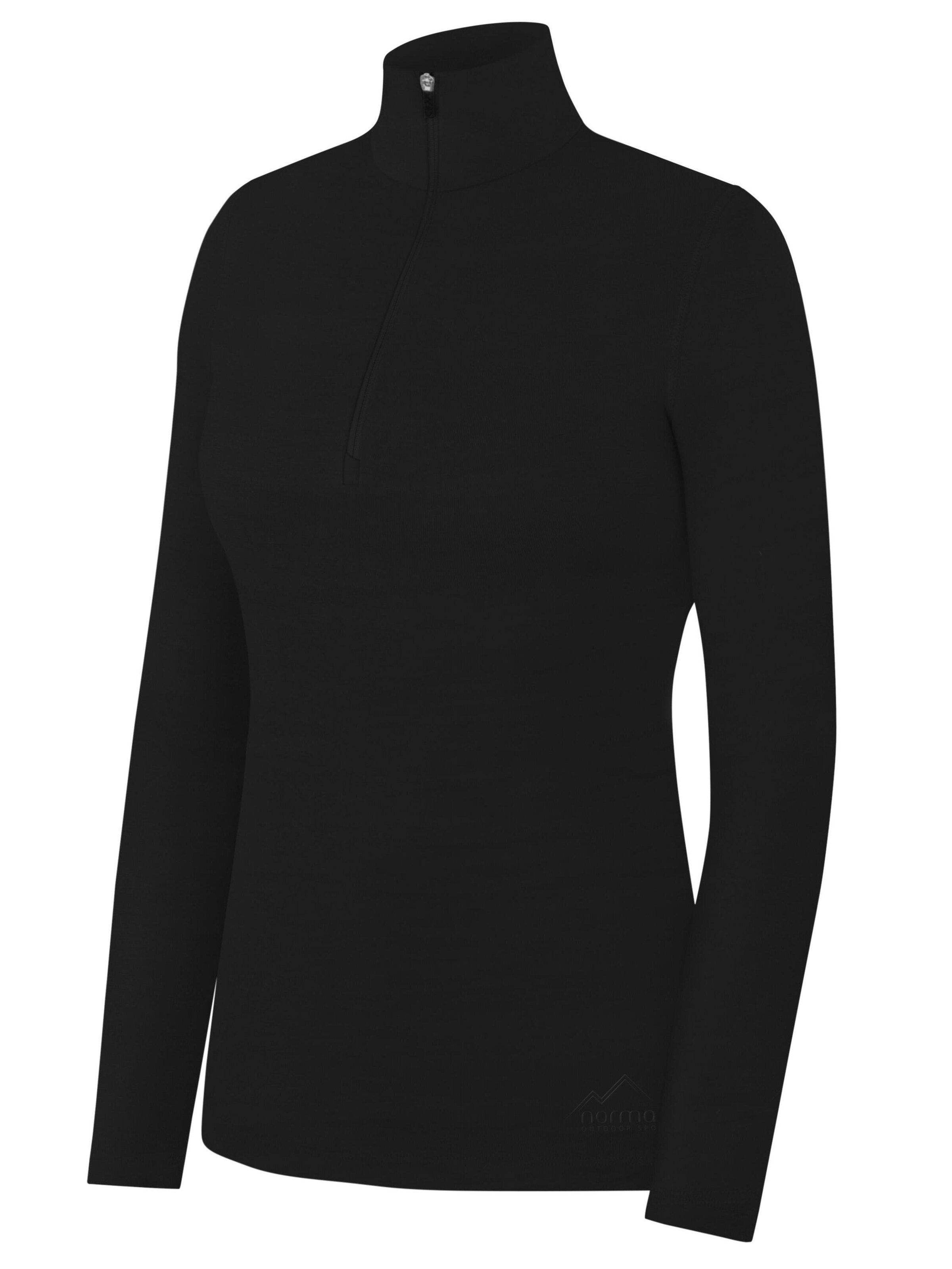 Sweat-shirt 'Launceston' normani en noir