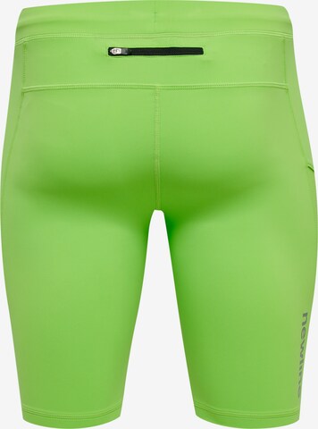 Skinny Pantalon de sport Newline en vert