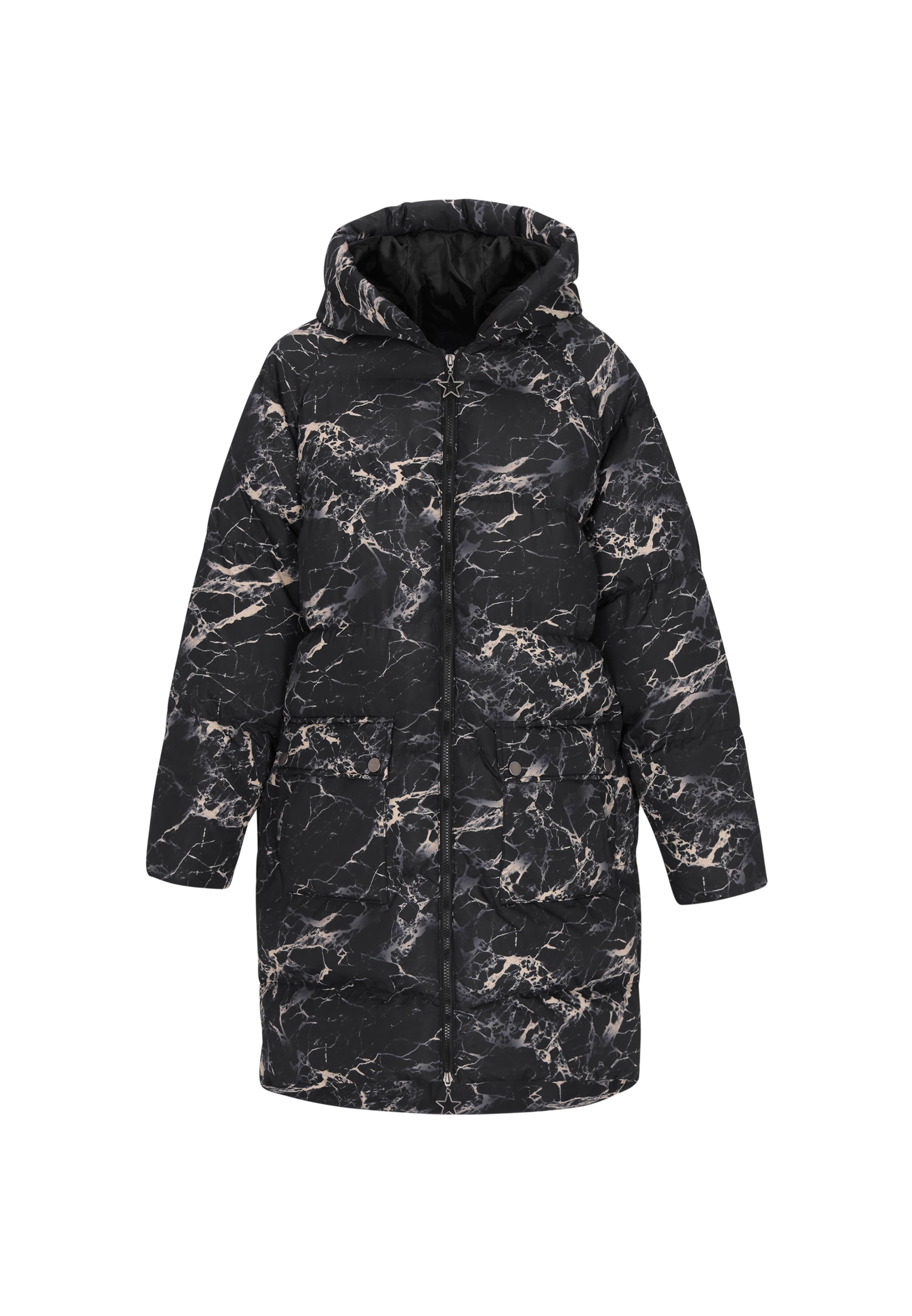 myMo ROCKS Kevad-sügismantel beež / hall / must, Tootevaade