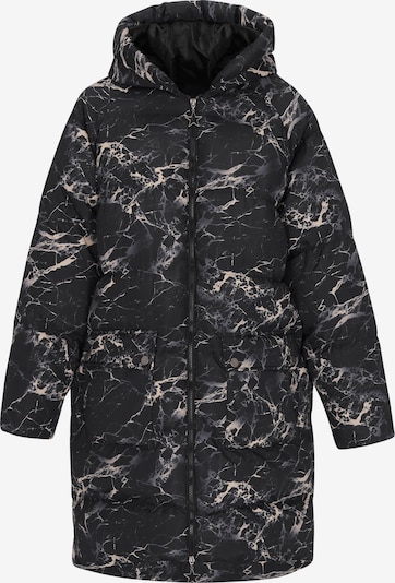 myMo ROCKS Starpsezonu mētelis, krāsa - bēšs / pelēks / melns, Preces skats