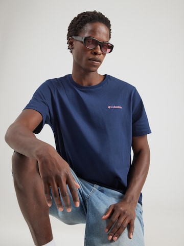 T-Shirt 'CSC™' COLUMBIA en bleu : devant