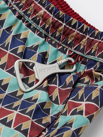 IUMAN Intimissimi Board Shorts in Red