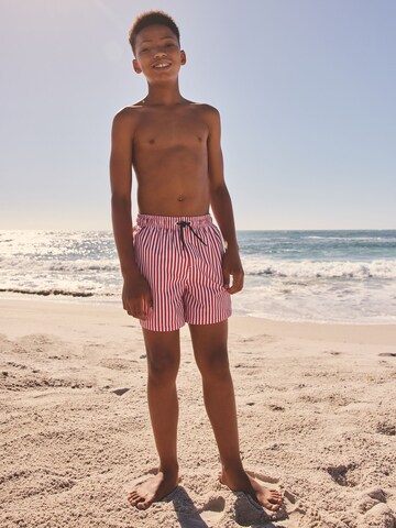 Shorts de bain Next en rouge : devant