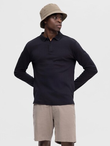 Maglietta 'Toulouse' di SELECTED HOMME in nero