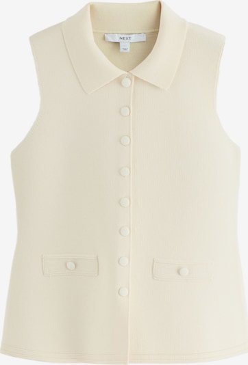 Kardiganas iš Next, spalva – nebalintos drobės spalva, Prekių apžvalga