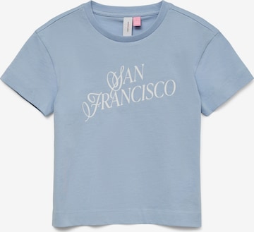 Vero Moda Girl Футболка 'VMVICTORIA' в Синий: спереди