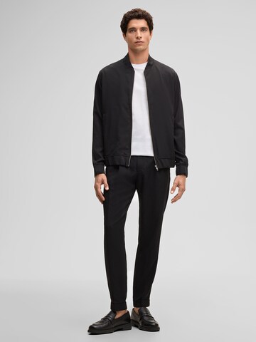 Regular Pantalon à pince 'Louis' STRELLSON en noir