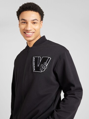 Versace Jeans Couture Sweat jacket in Black