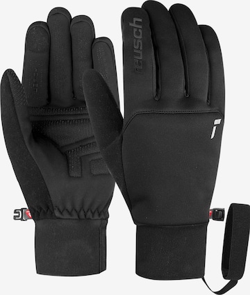 REUSCH Athletic Gloves 'Backcountry TOUCH-TEC™' in Black: front