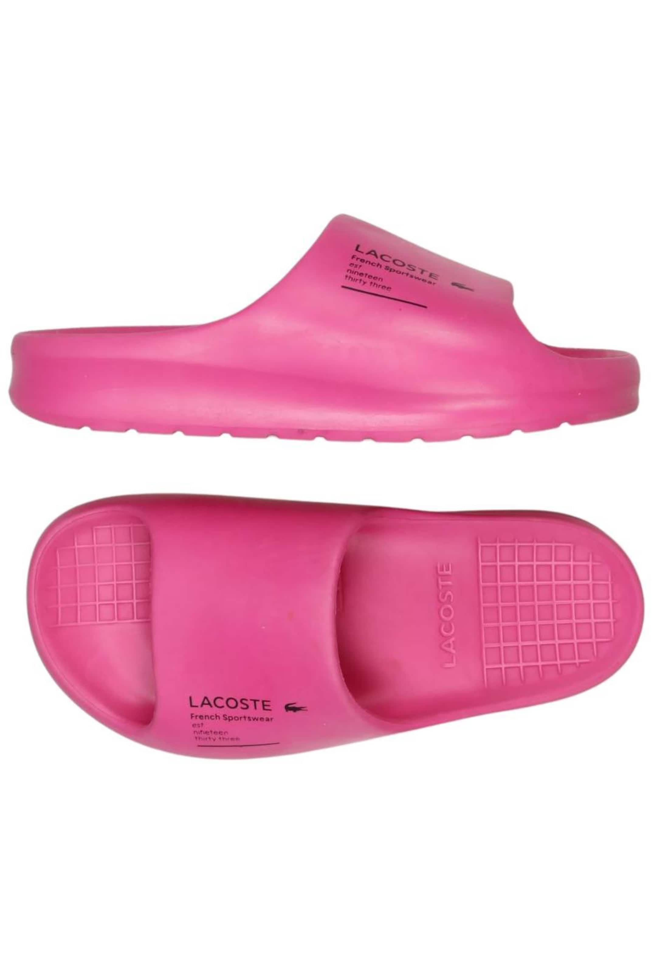 LACOSTE Sandalen 39 in Pink: Vorderseite