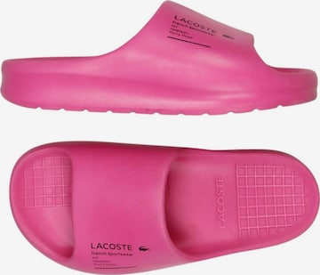 LACOSTE Sandalen 39 in Pink: Vorderseite