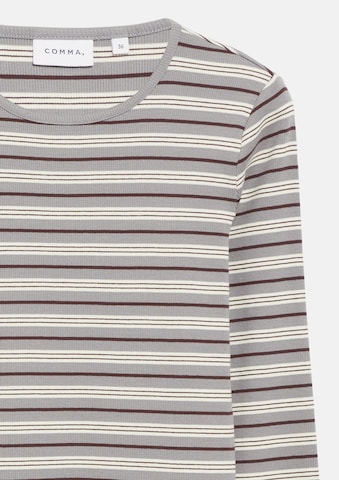 COMMA Shirt in Grey: top
