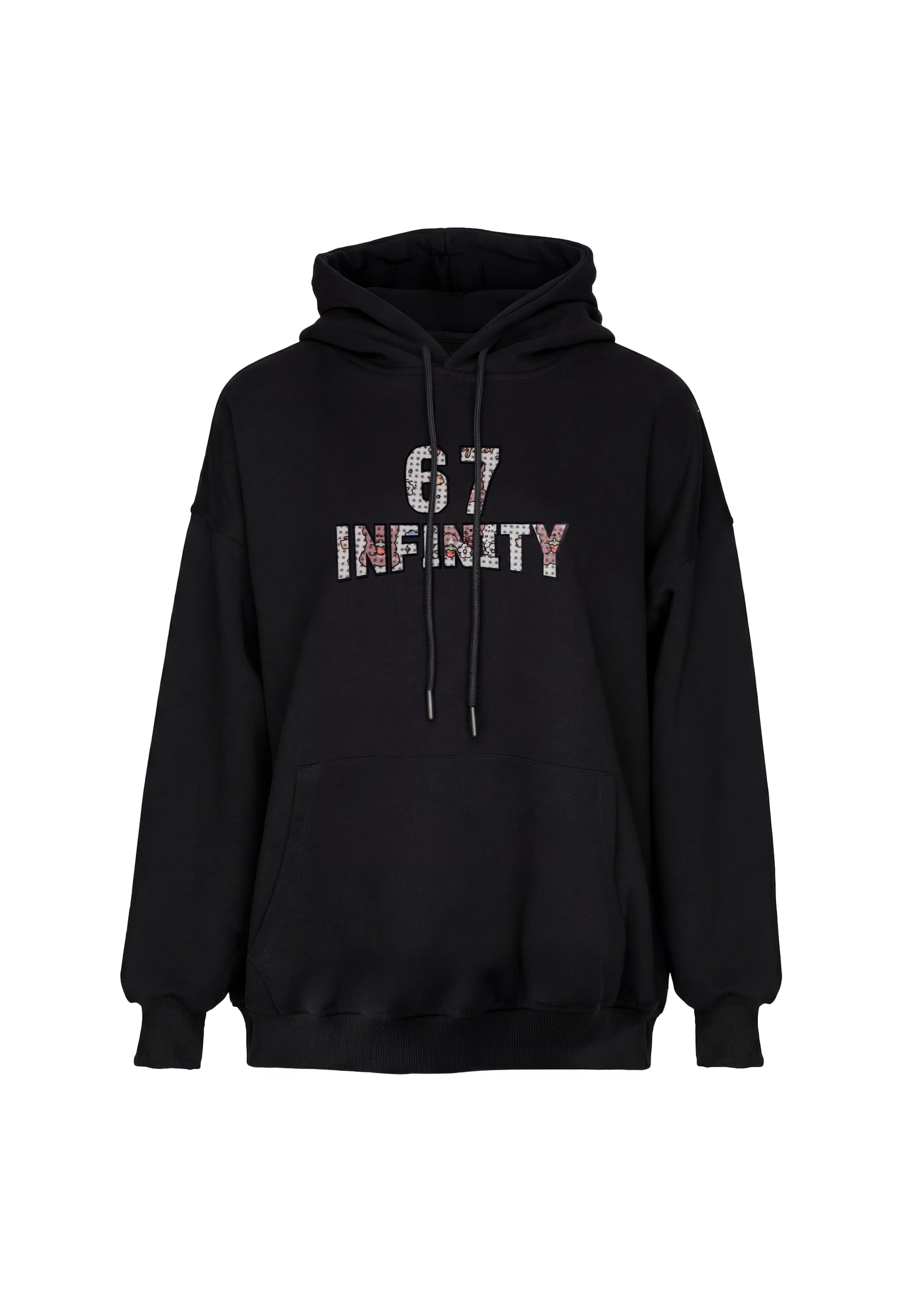 Sweat-shirt MYMO en noir : devant