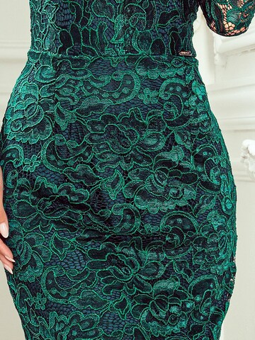 Numoco Evening Dress 'Minikleid Anke' in Green