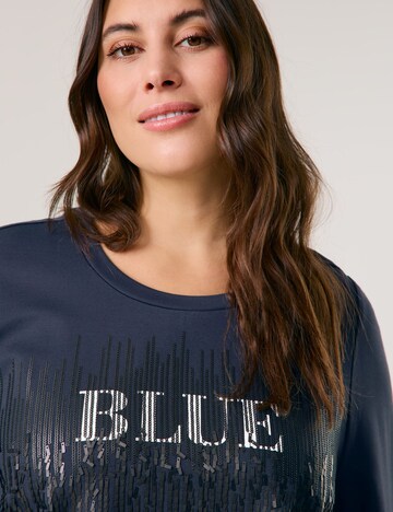 SAMOON Sweatshirt in Blau
