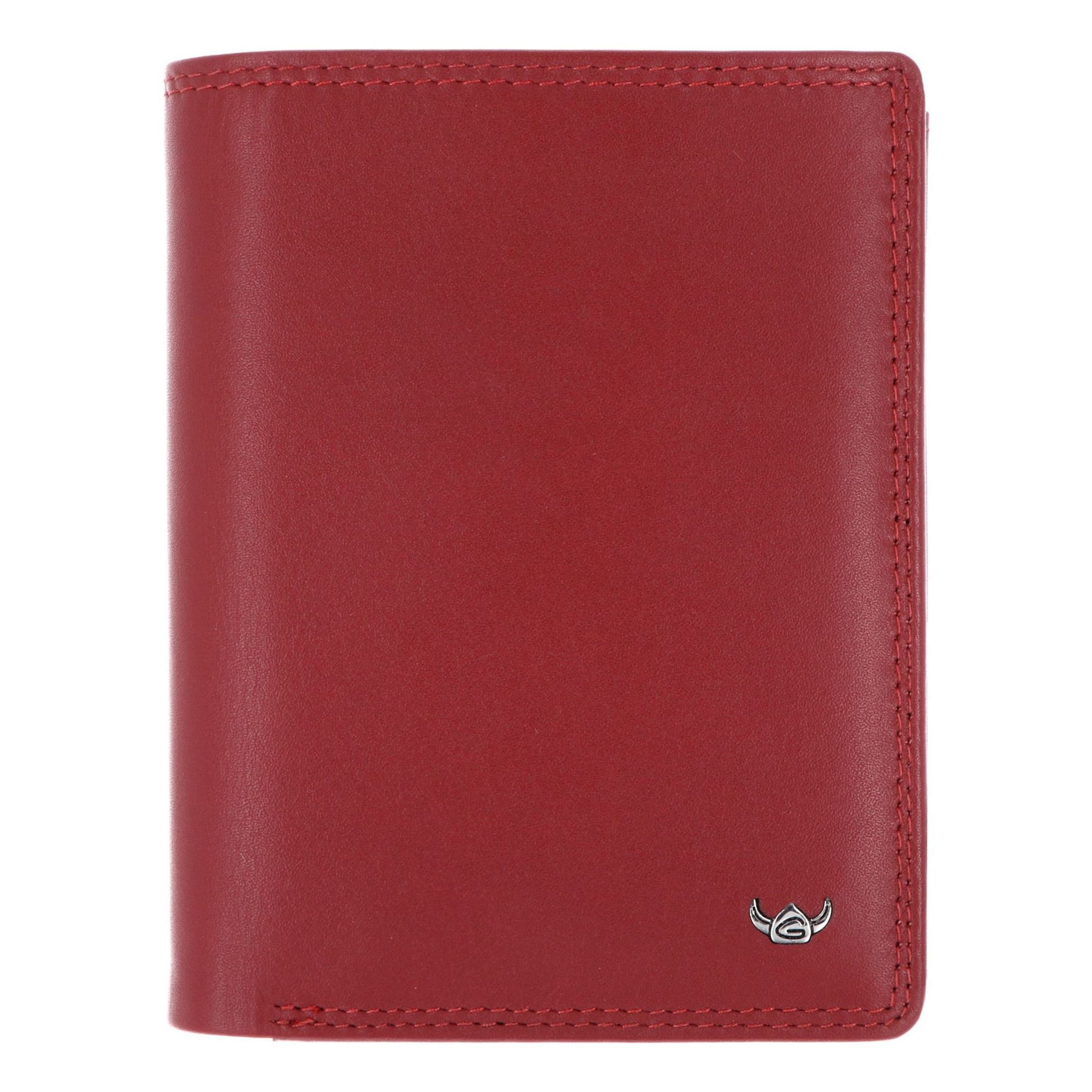 GOLDEN HEAD Portemonnee 'Polo RFID' in Rood: voorkant
