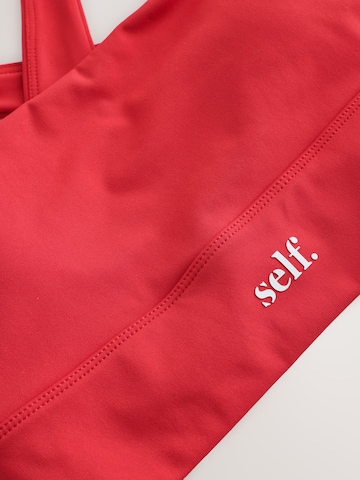 self. Bralette Sports bra in Red