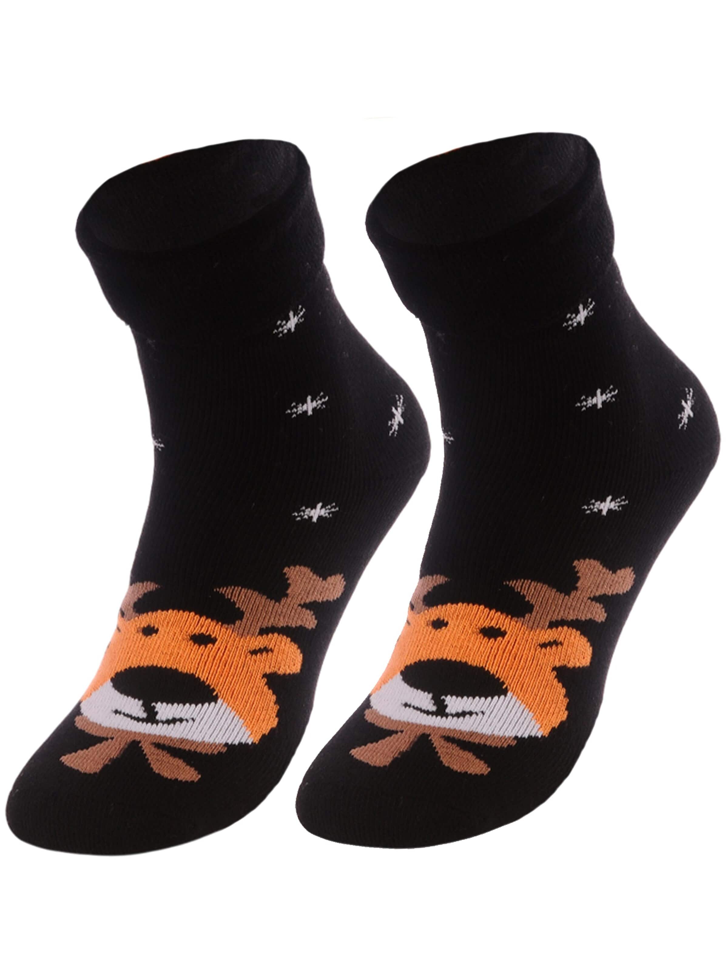 La Bortini Socken‌‌ in Schwarz: Vorderseite