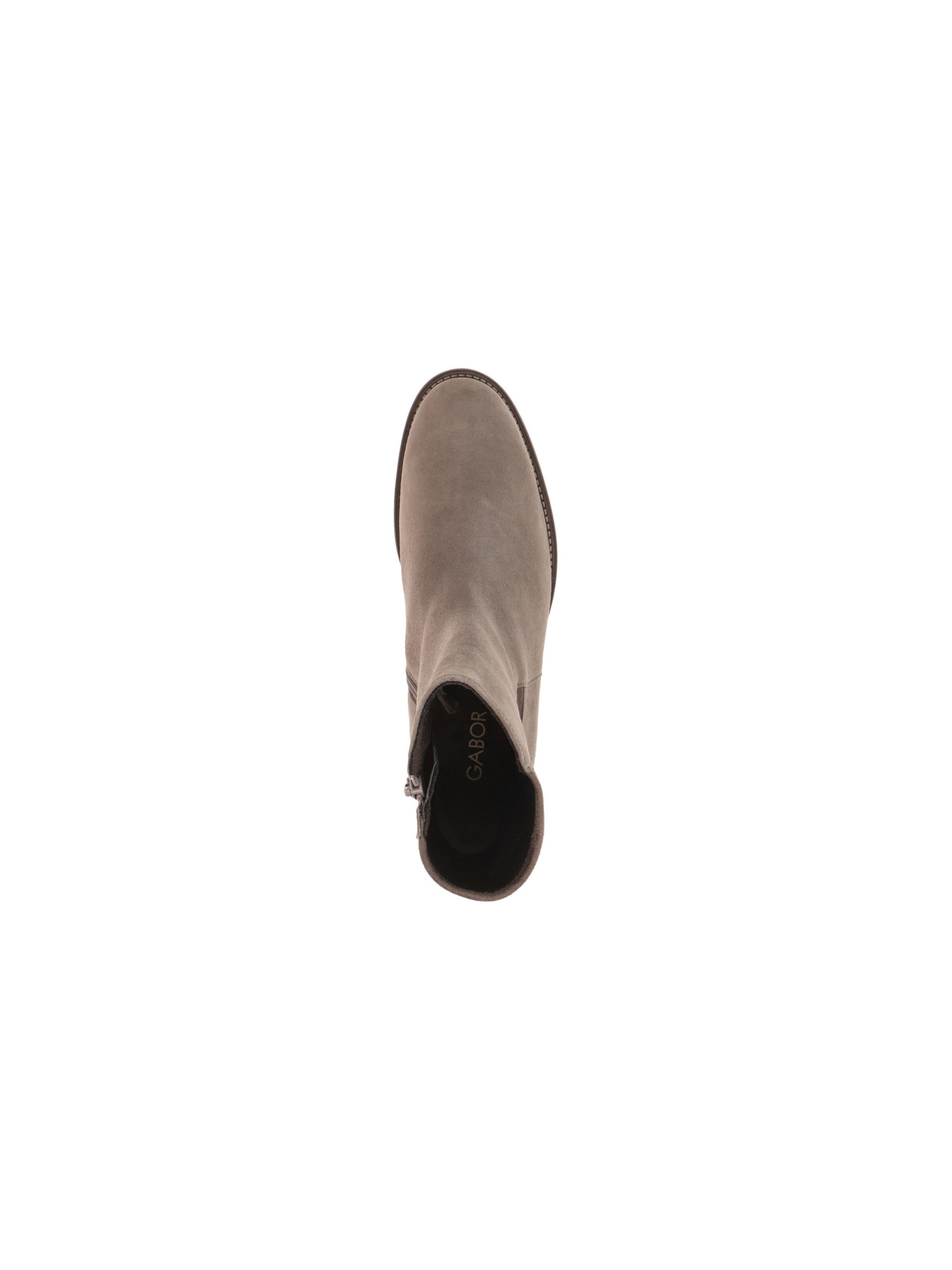 GABOR Boots 'Gabor Stiefelette grau Samt 8035.05.005'‌‌‌ in Grau