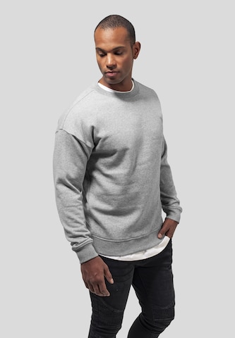 Urban Classics Sweatshirt in Grijs: voorkant