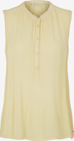 TOM TAILOR DENIM - Blusa en amarillo: frente