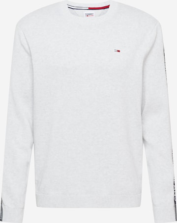 Tommy Jeans Sweater in Grey: front