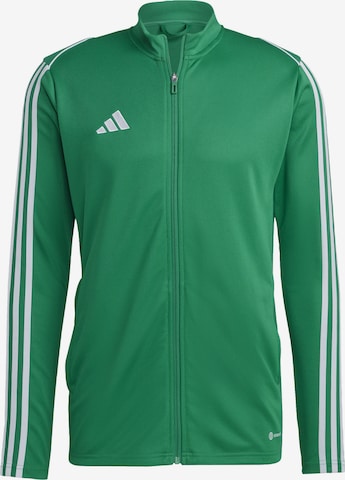 ADIDAS PERFORMANCE Trainingsjacke 'Tiro 23 League' in Grün: Vorderseite