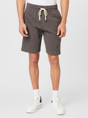 Zadig & Voltaire Regular Trousers 'PARKER' in Grey: front