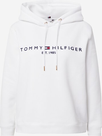 TOMMY HILFIGER Суичър в бяло: отпред