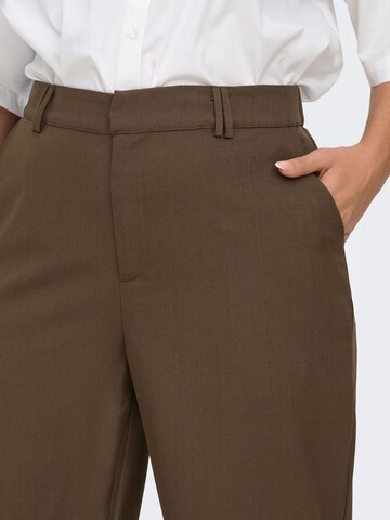 ONLY Carmakoma Wide leg Broek 'CARVictoria' in Bruin