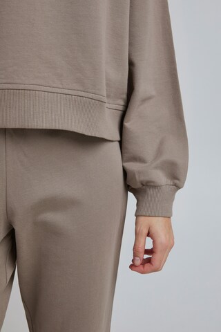 ICHI Sweatshirt 'VEA' in Beige