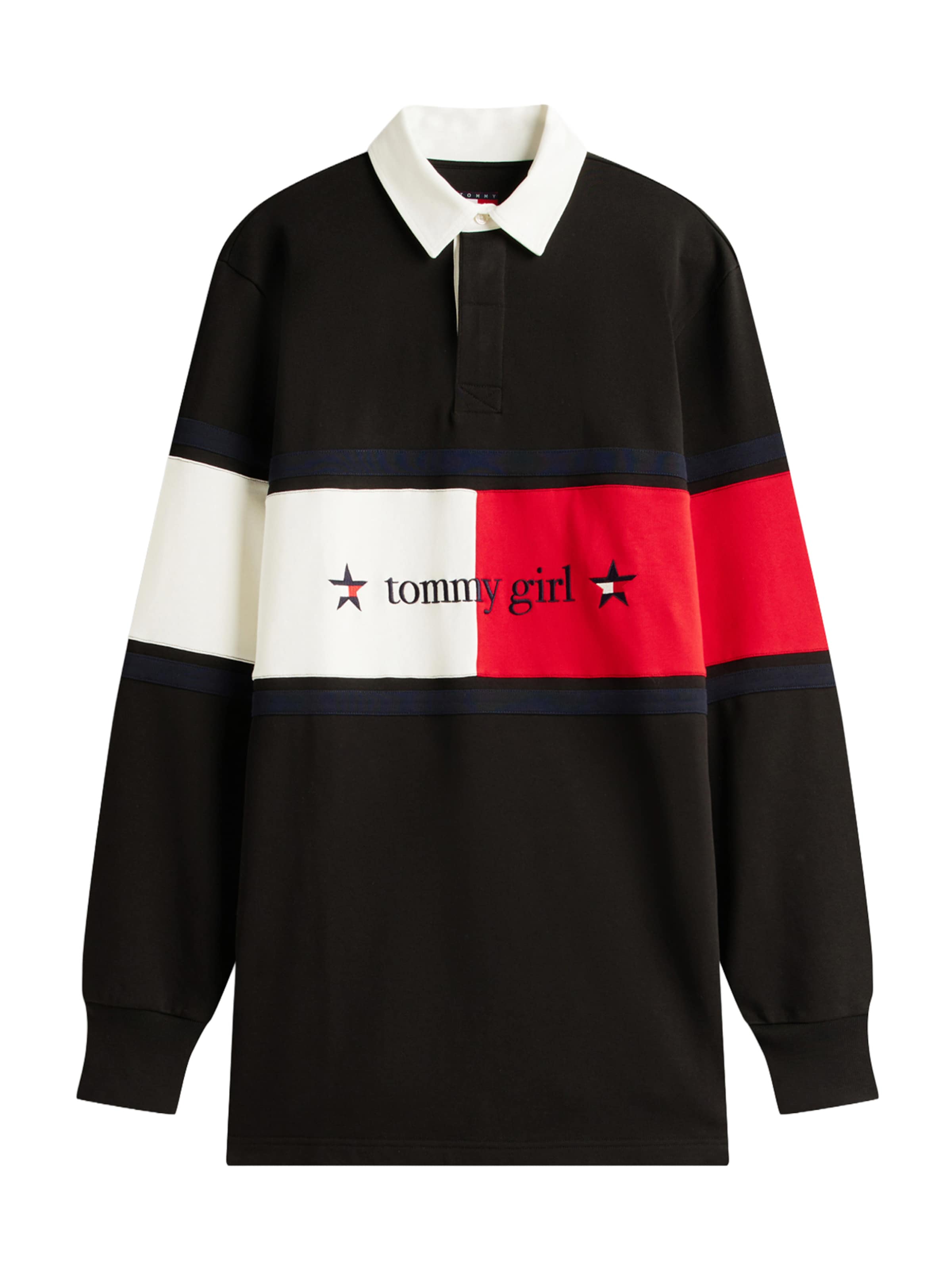 Tommy Jeans Φόρεμα σε μαύρο: μπροστά