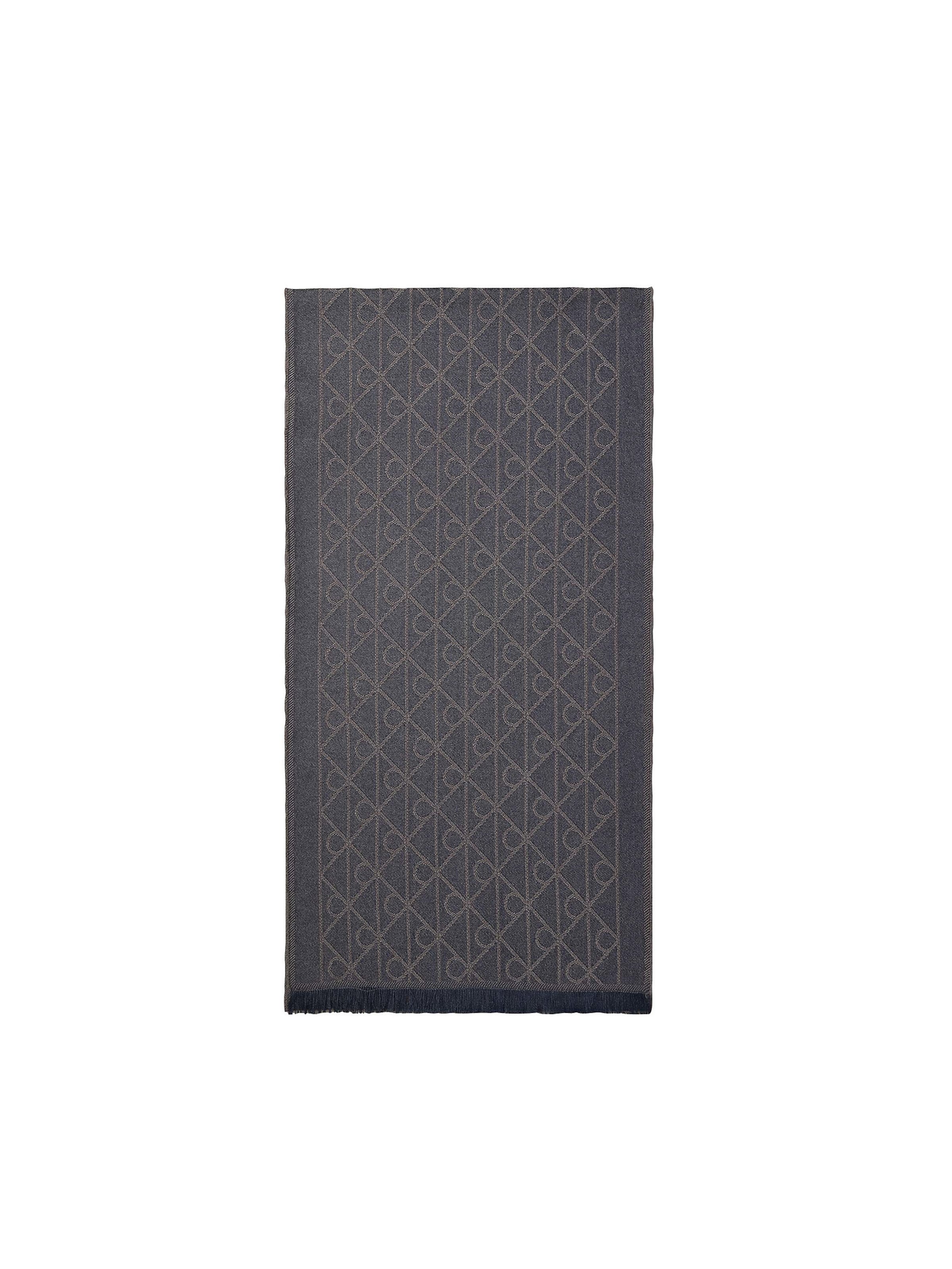 Calvin Klein Scarf in Grey: front