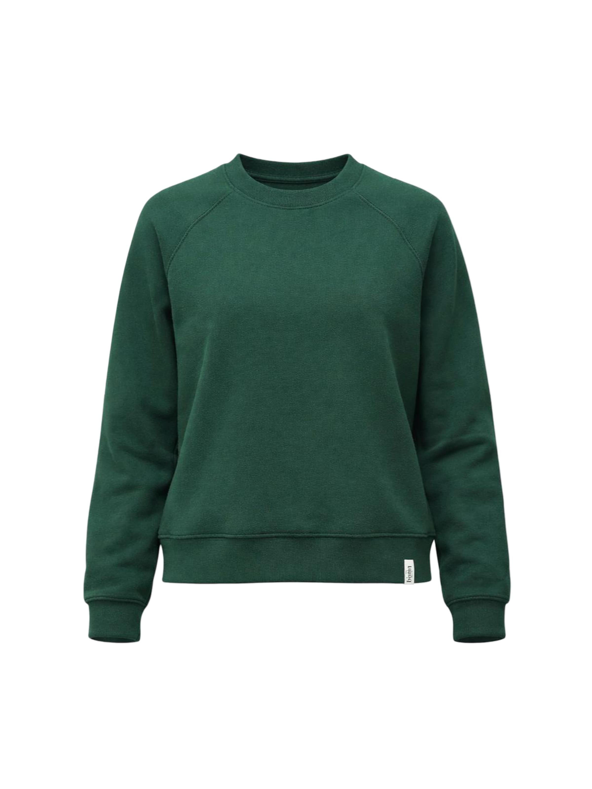 Peter Jo Sweatshirt 'Women’s Organic Sweatshirt – Willow' in Grün: Vorderseite