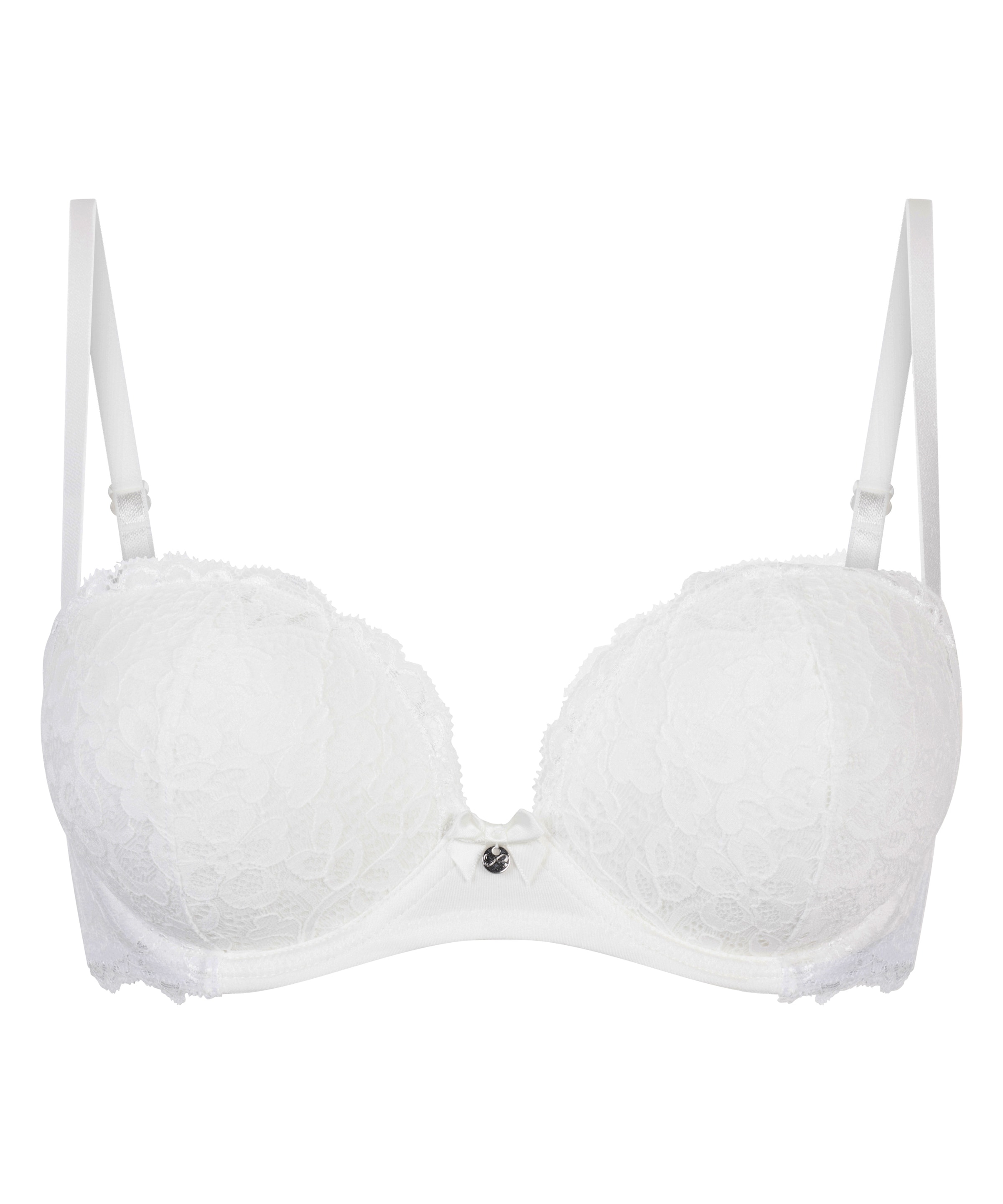 Hunkemöller Balconette BH in Wit: voorkant