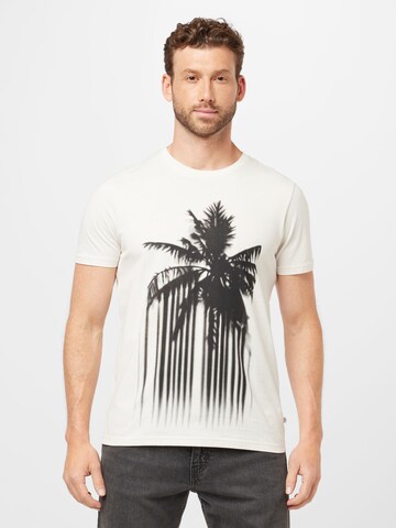 QS T-Shirt in Beige: Vorderseite