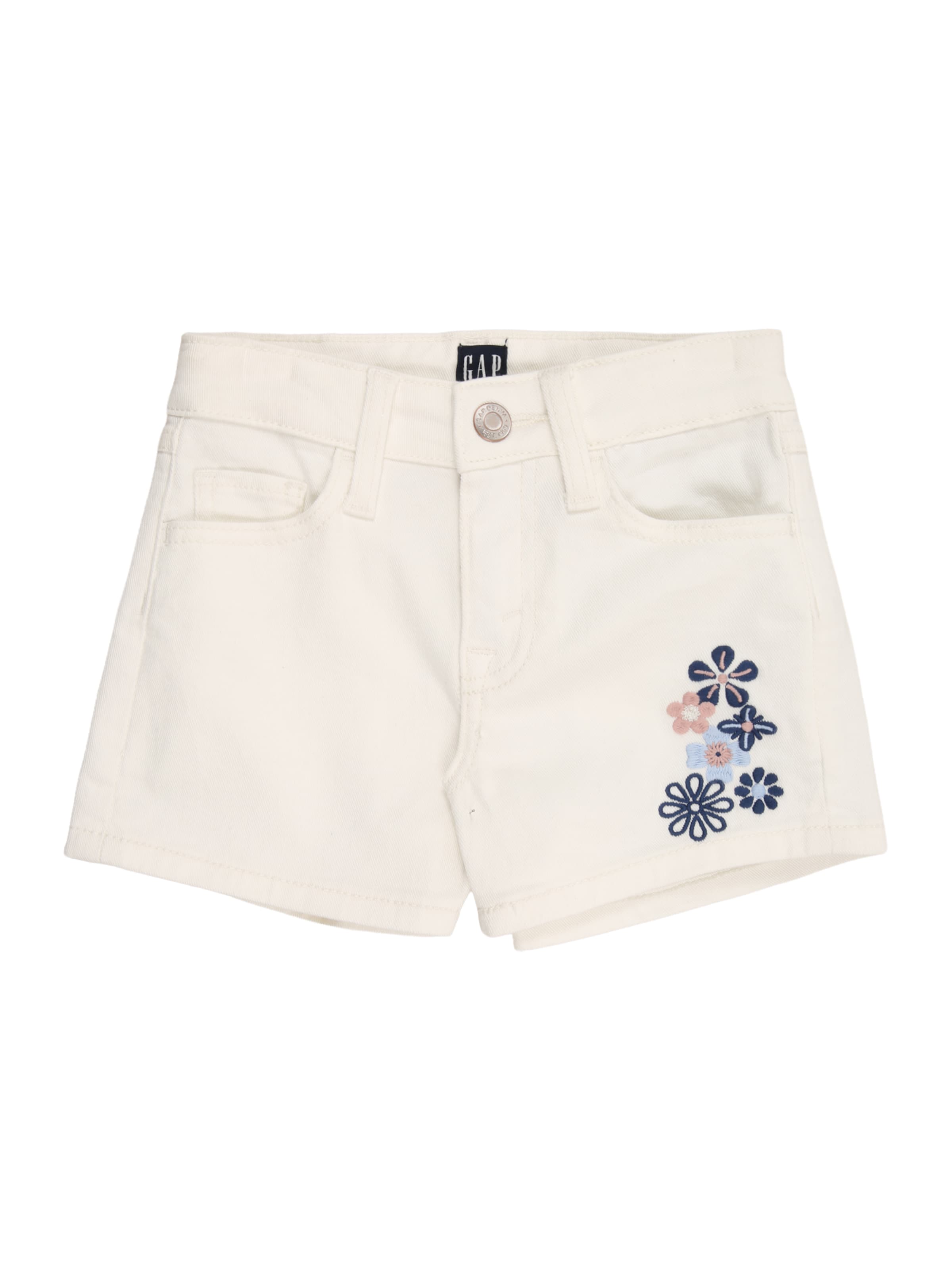 GAP Regular Дънки в бяло: отпред