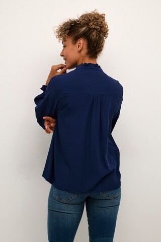 Cream Blouse 'Venea ' in Blauw