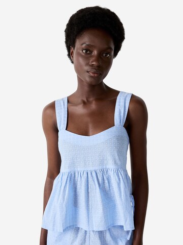 Camicia da notte di ETAM in blu: frontale