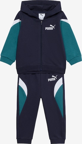 PUMA Juoksupuku 'MINICATS ESS' värissä sininen: etupuoli